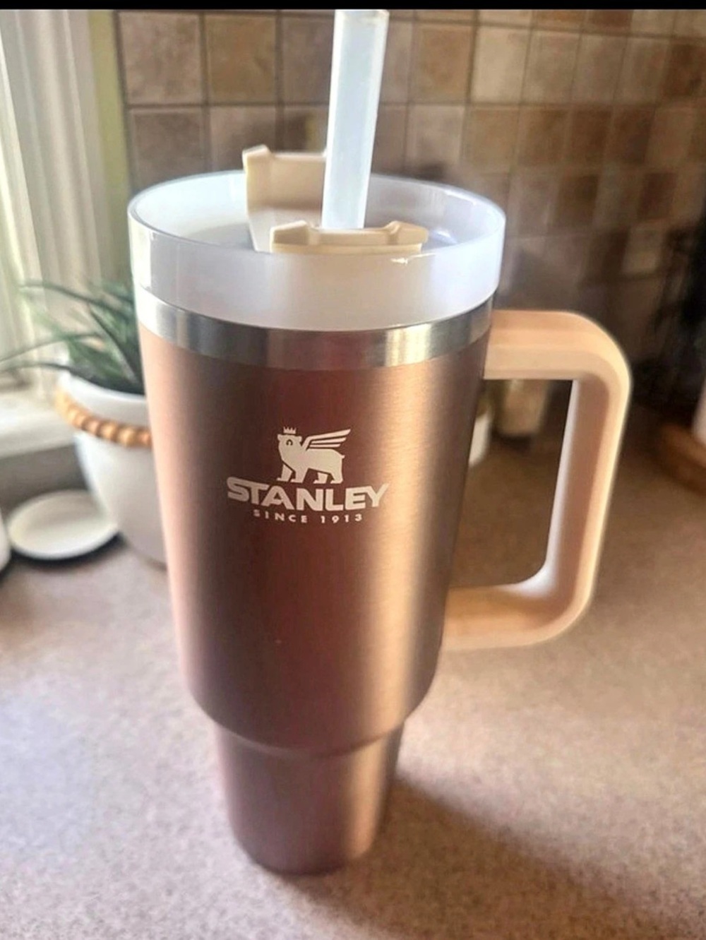 Ross Gold Stanley Quencher Tumbler 40 oz